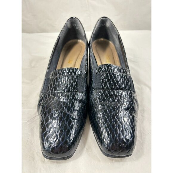 Magdesians California Black Women's Classic Pump Shoes Slip On Low Heels 10 N - Picture 9 of 12